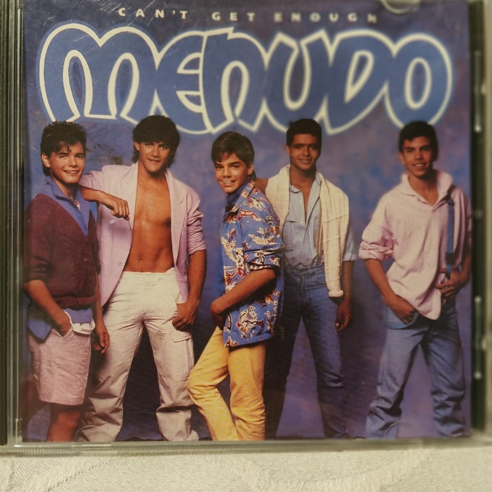 MENUDO ( RICKY MARTIN)  MUSIC CD VINTAGE